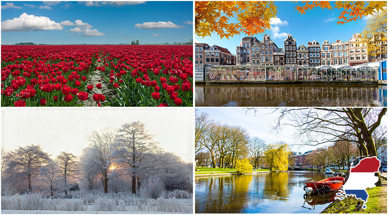 Cover 32 آب و هوای آمستردام در چهار فصل مختلف چگونه است؟