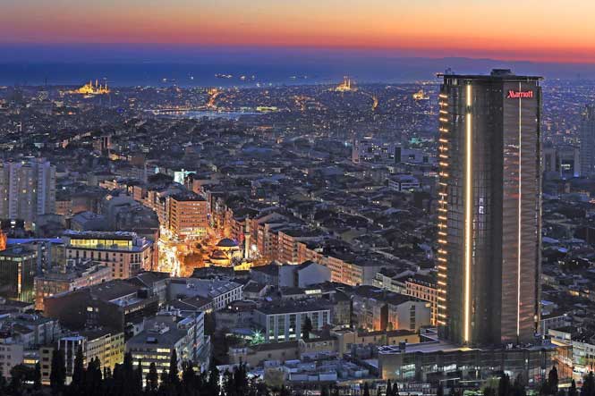 هتل ماریوت شیشلی استانبول