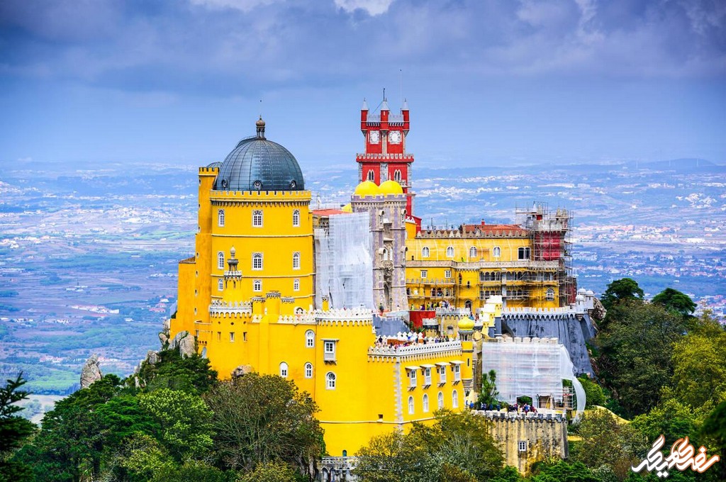 کاخ ملی پنا از دیدنی‌ های شهر سینترا | سفری دیگر