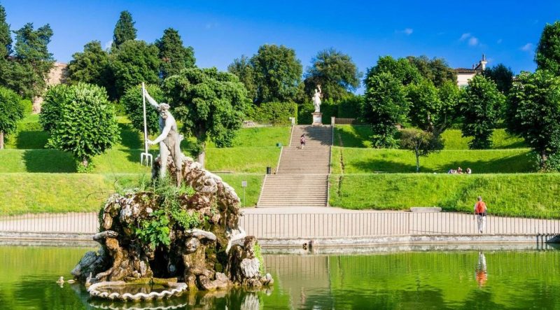 باغ‌ های بابولی : یکی از مشهورترین و زیباترین باغ‌ های ایتالیا