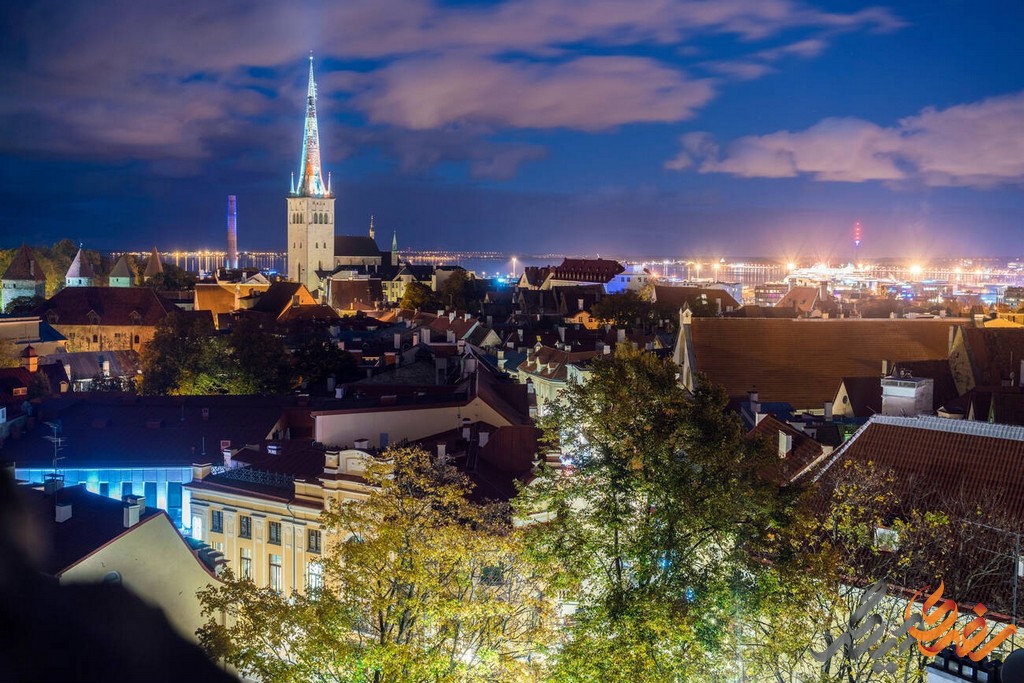 کلیسای سنت اولاف، یکی از نمادهای تاریخی و جاذبه‌های گردشگری شهر تالین، پایتخت زیبای کشور استونی است