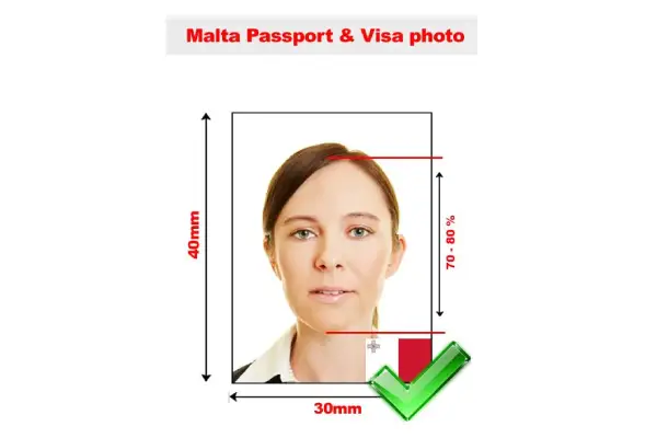 شرایط و مشخصات عکس ویزای مالت